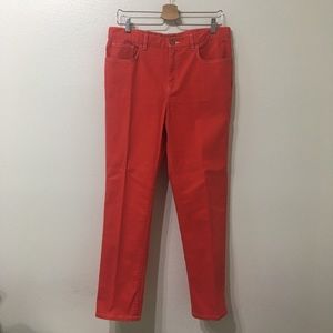 Lauren Jeans Co-Nice soft red jeans - 12